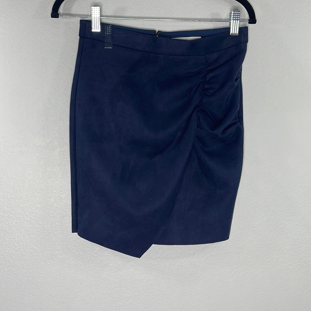 BCBGeneration Sueded Fabric Skirt 0